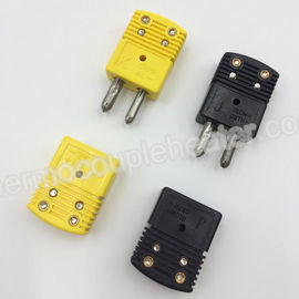 China Standard Male And Female RTD Thermocouple Connectors Type K / J fornecedor