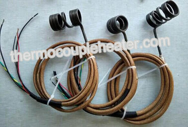 China Calefatores de bobina bondes personalizados com tipo ligações protegidas fibra de vidro do par termoelétrico de J fornecedor