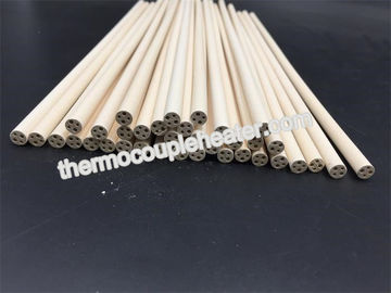 China 98,3---99,9% haste cerâmica do pino dos tubos das tubulações da magnésia do MgO para o calefator do cartucho fornecedor