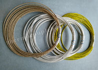 Yellow High Temperature Cable High Voltage Insulated Resistance Heating Wire
