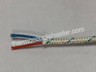 24 AWG Thermocouple Compensating Cable Type J Insulation Fiberglass Sleeve