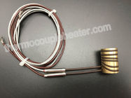 ID 12 MM Press In Brass Coil Heater For Plastic Industry Without Thermocouple