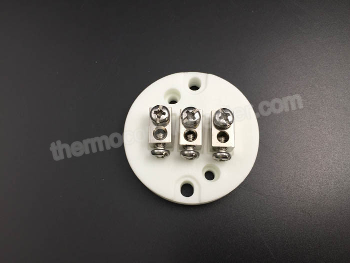Industrial Ceramic Thermocouple Terminal Block N-3p-C With 2 - 6 Pins