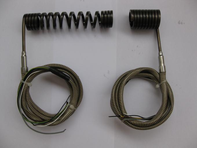 Calefator tubular da forma elétrica da espiral da bobina para o elemento de aquecimento da imersão da água