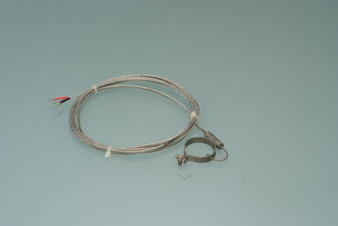 O tipo sensor do anel/parafuso K de temperatura do par termoelétrico fez personalizado com igualmente S E J pinta
