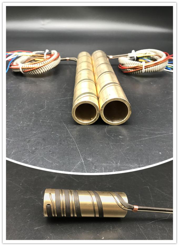 Calefator de bobina de bronze do bocal da tubulação do corredor quente da isolação do MgO