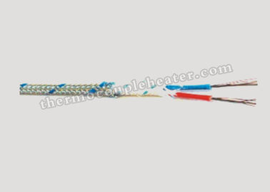 Fio de compesação isolado fibra de vidro do par termoeléctrico de aço inoxidável de FB+FB+SS