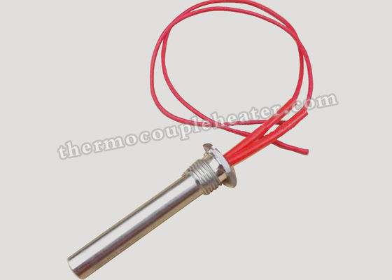 Calefator de imersão elétrico feito sob encomenda do cartucho do elemento de aquecimento da modelação por injecção com flange