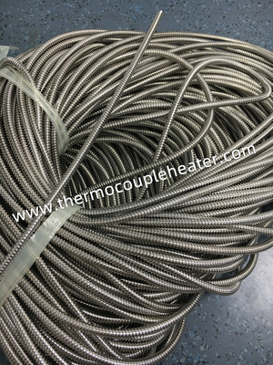 Tubulação de aço inoxidável da proteção da mangueira para o diâmetro interno 6mm de Heater Cable