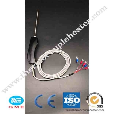 Estilo de aço inoxidável do sensor de temperatura PT100 da RTD com ponto afiado