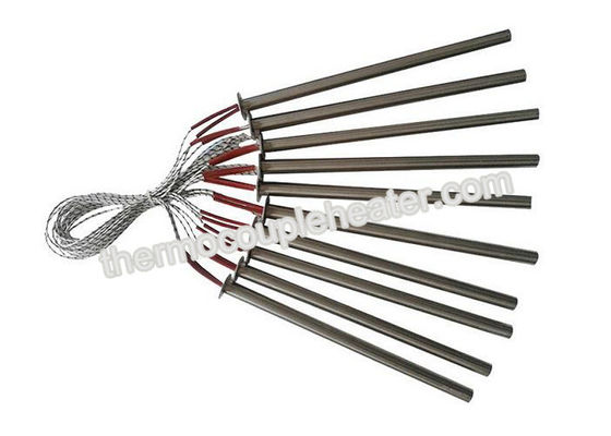 Calefator 304 de aço inoxidável Meterial do cartucho da mangueira flexível 400W de vidro de fibra