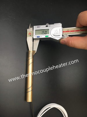 Micro bobina de bronze tubular feita sob encomenda Heater With Super Thin Wall 1.5mm