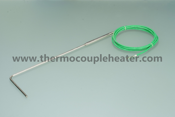 Par termoelétrico personalizado com o sensor de temperatura da ponta de prova da L-forma
