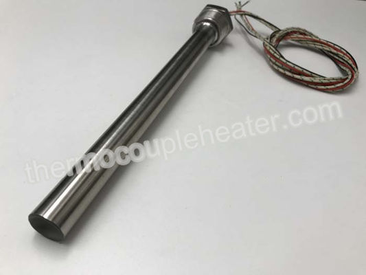 calefator feito sob encomenda do cartucho da imersão da água de 127V 1500W com linha do NPT