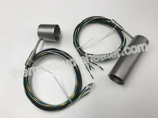 calefatores de bobina blindados de aço inoxidável de 230V 350W com tipo par termoelétrico de J