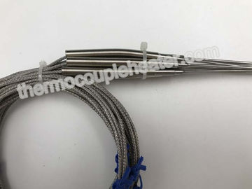 Sensor quente da RTD do par termoelétrico do corredor com ligações da transição e do PTFE do metal do diâmetro de 4mm