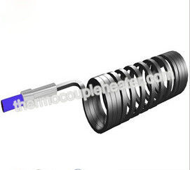 Calefatores de bobina quentes industriais do corredor da modelagem por injeção 3*3 com o par termoelétrico de K J