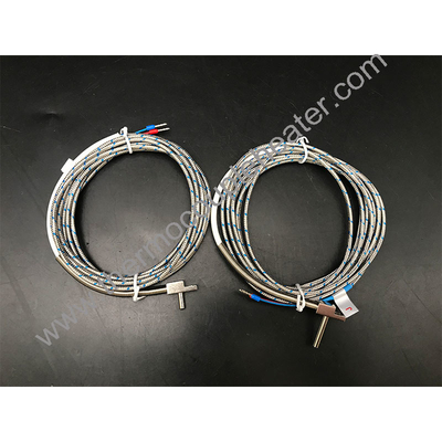 Tipo K/J Sensor de temperatura Tipo parafuso Termocouple 4x12mm e 4x25mm com 3 metros