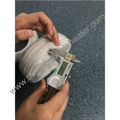PFA RTD PT100 isolado Cable Fibra de vidro trançado proteção FEP Jacket RTD Cable