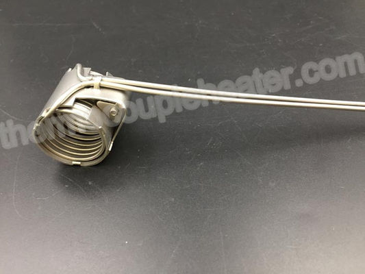 0,75" braçadeira axial interna dos calefatores de faixa do bocal do diâmetro com par termoelétrico