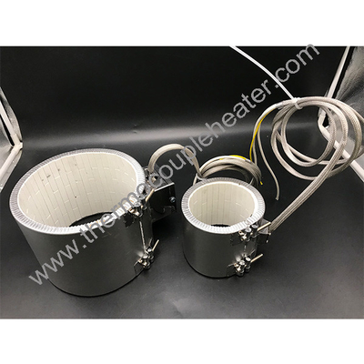 Elementos de aquecimento eléctricos industriais Extrusor cerâmico de cobre Mica Band Heater