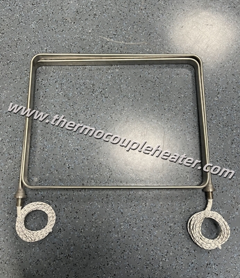 Elemento de aquecimento tubular plano de alta potência aquecedor de óleo montado lateralmente