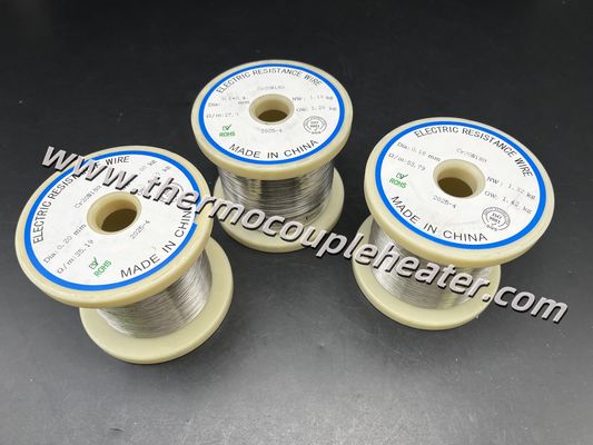 Resistência Fios de liga Nichrome Ni80Cr20 Material de elemento de aquecimento premium