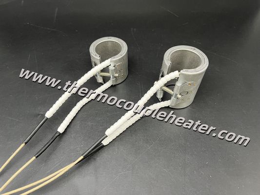 Mini aquecedores de anel de cerâmica Diâmetro 38 mm Cablagem simples para espaços apertados