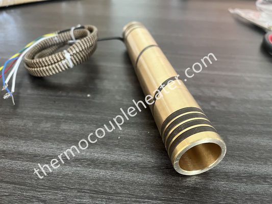 Corredor quente pressionado em mini aquecedor com termopares para máquina de moldagem por injecção