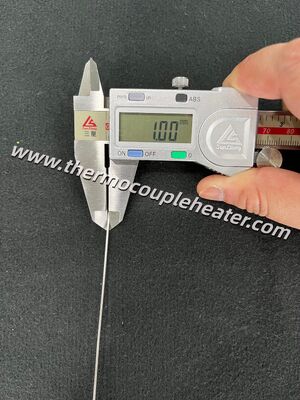 Sensor RTD PT100 ultra-finho de 1,0x100 mm