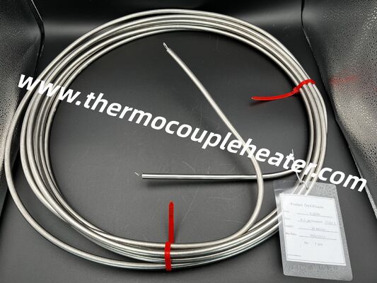 Cable de termocouple MI de grau Premium Φ 3/8" Inconel 600 para ambientes extremos
