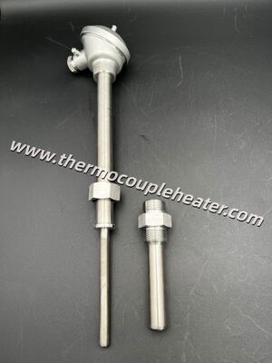 SUS316 Stainless Steel K-Type Thermocouple With Heavy-Duty Protection Assembly