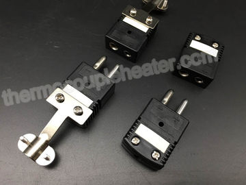 J datilografa componentes padrão do par termoelétrico dos conectores de par termoelétrico com o suporte do fio de metal