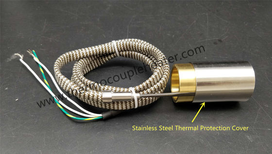 Calefatores de bobina quentes de Microtubular do cobre do bocal do corredor com tampa da proteção térmica