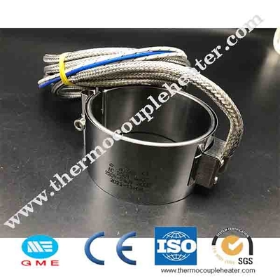 Bainha de aço inoxidável elétrica Mica Band Heater For Extruder