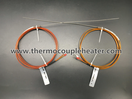 Tipo quente J do par termoelétrico do bocal do corredor com cabo da ligação do Kapton