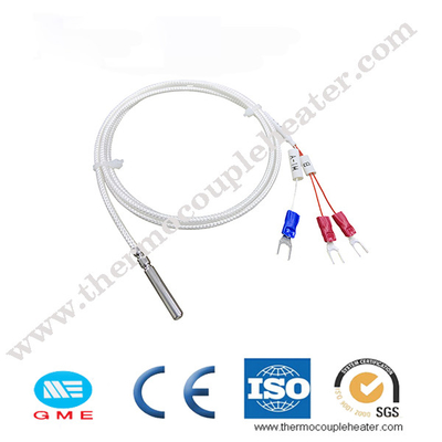 Sensor de par termoelétrico de aço inoxidável Ip68 industrial da RTD Pt100 da ponta de prova impermeável