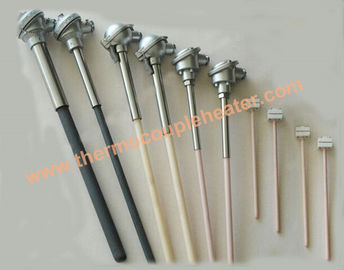 0~1600C S Type Thermocouple Temperature Sensor Rtd With Ceramic Protection