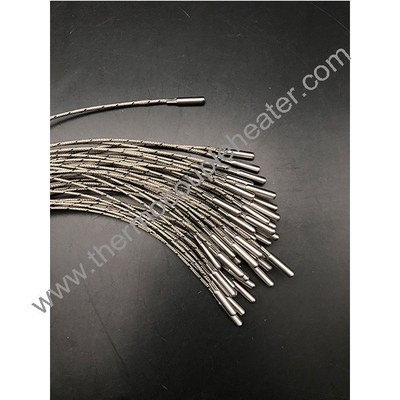 Stainless Steel Probe Rtd Thermocouple Type J, K Temperature Sensor PT100