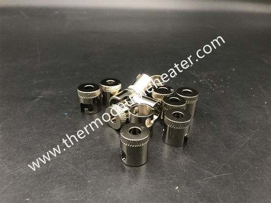 NICKEL PLATED BRASS BAYONET CAPS Single Slot for Springs-type Thermocouple