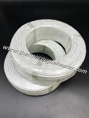 Pt100 RTD Extension Cable With Teflon Insulation And SS Braided Shielding