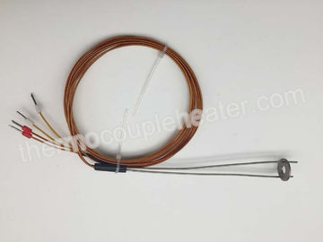 Duplex Type J Thermocouple Probe Rtd Temperature Sensor With Plastic Transition