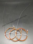 Kapton Lead Wire Thermocouple Probe 1.5x500mm With Plastic Transition Zone