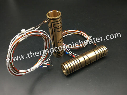 Micro aquecimento tubular de Heater For Hot Runner Nozzle da bobina com espaços pequenos da instalação
