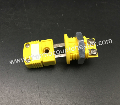 Par termoelétrico redondo de Mini Female Embedded Connector For K do soquete da montagem do painel