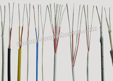 Tipo isolado fibra de vidro K de Thermocouple Extension Cable do condutor com revestimento