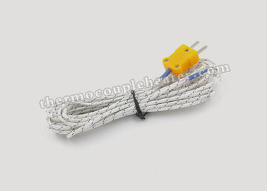O tipo cabo de compesação de K do par termoelétrico com PVC isolou o revestimento de PVC trançado de aço inoxidável