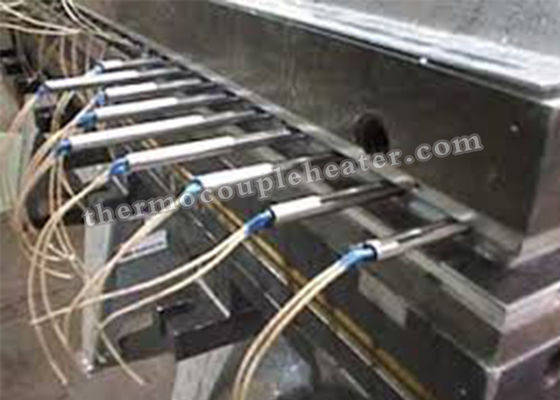 Calefatores inoxidáveis do cartucho da troca com resistência de alta temperatura