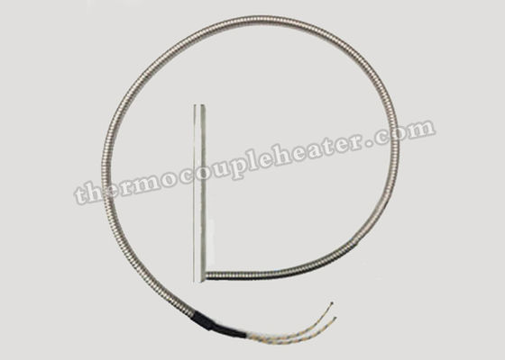 Calefatores direitos high-density do cartucho do anjo, elementos de aquecimento elétricos com mangueiras do metal