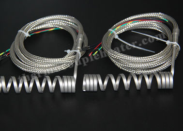 Calefatores de bobina quentes industriais do corredor com par termoelétrico J, micro calefator tubular